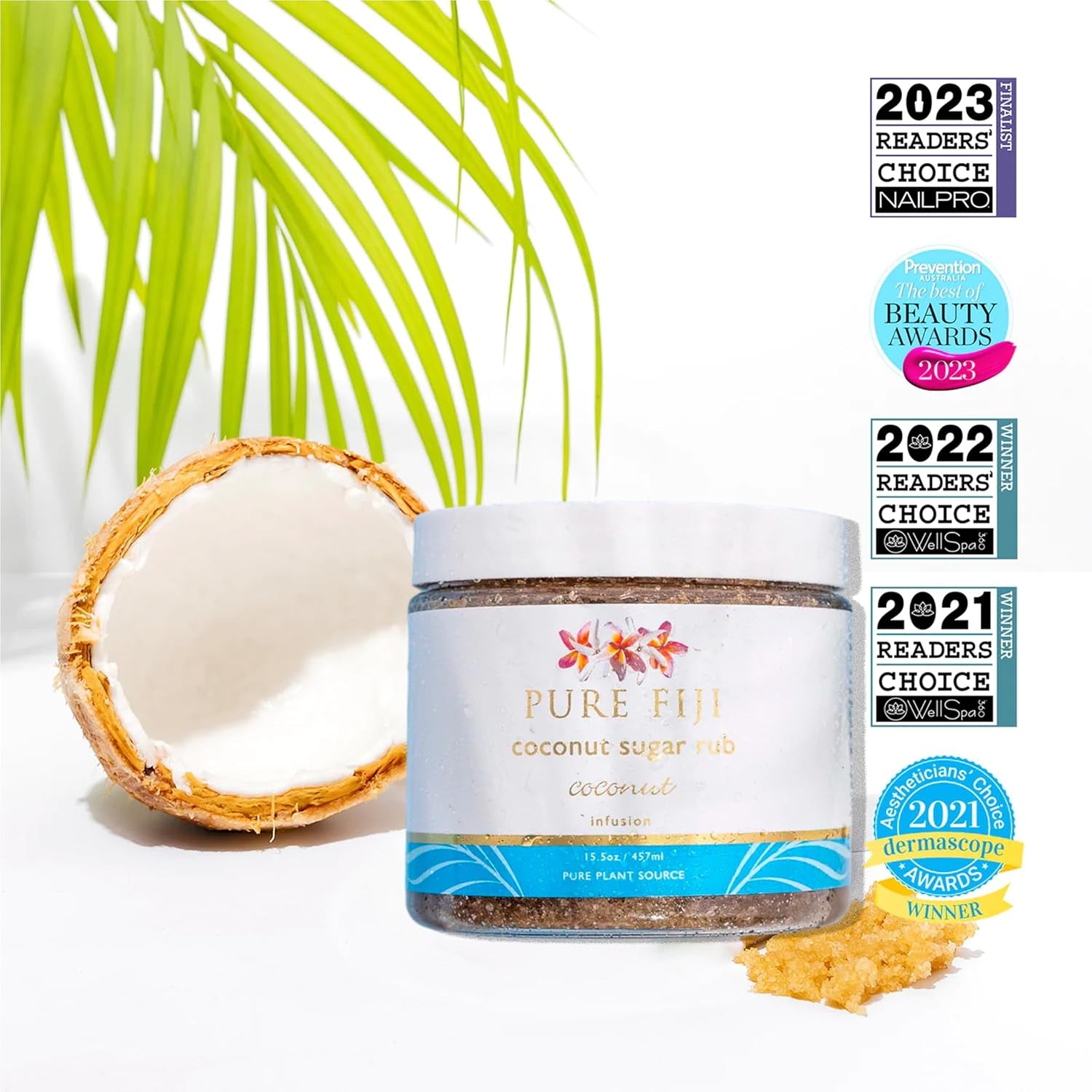 Coconut Sugar Rub, Coconut, 15.05 Ounces