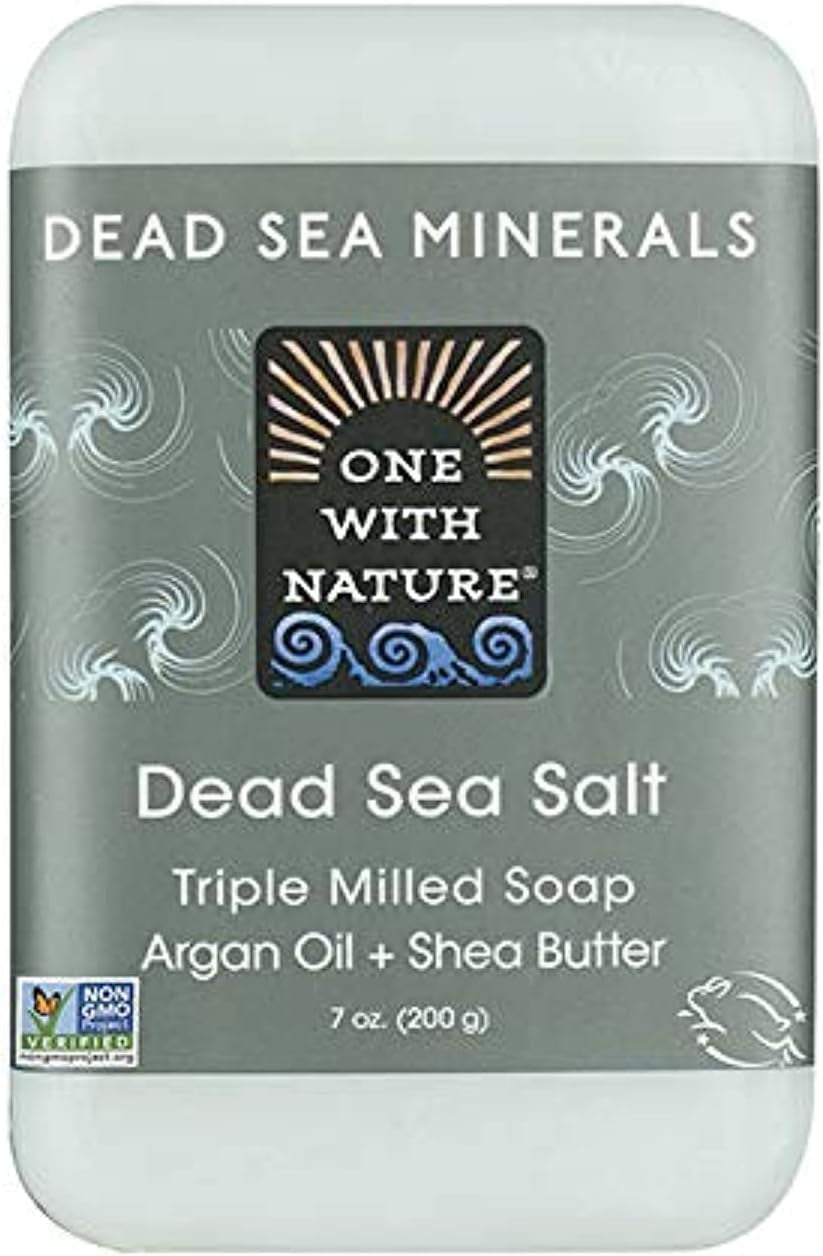 Dead Sea Mineral Soap, Dead Sea Salt, 7-Ounces (Pack of 6)