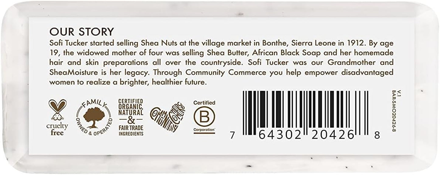 Sheamoisture 100% Virgin Coconut Oil Shea Butter Soap 8 Ounce (Pack of 2)