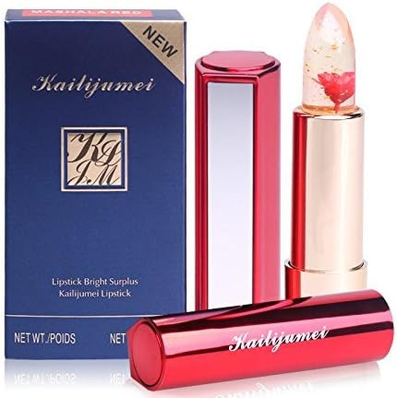 Moisturizer Lipsticks Lips Care Surplus Bright Flower Jelly Lipstick 4G X 4 PCS SET