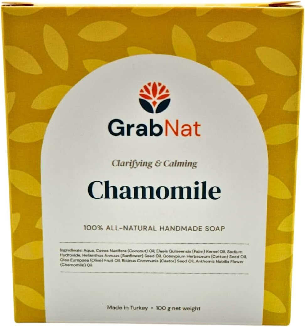 Gentle Essentials All-Natural Handmade Cold-Processed Soap Sensitive Dry Skin Variety Pack - 5 Scents (5X100G): Chamomile, Lavender, Shea Butter, Aloe Vera, Oatmeal Honey - Free of Harsh Chemicals