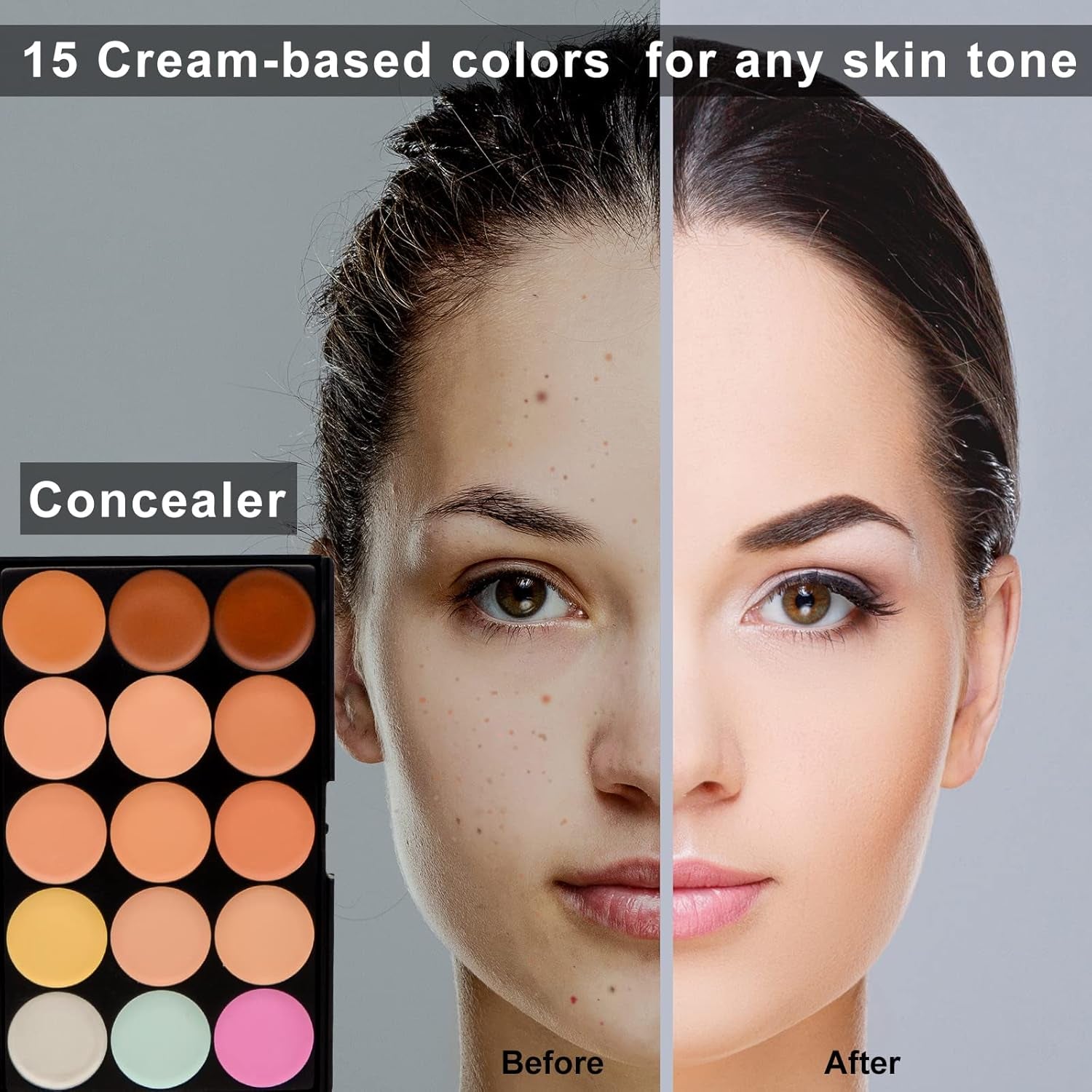 Makeup Kit All-In-One Makeup Gift Set for Women Full Kit, Include Makeup Brush Set, Eyeshadow Palette, Lip Gloss Set, Lipstick, Blush, Foundation, Concealer, Mascara, Eyebrow Pencil