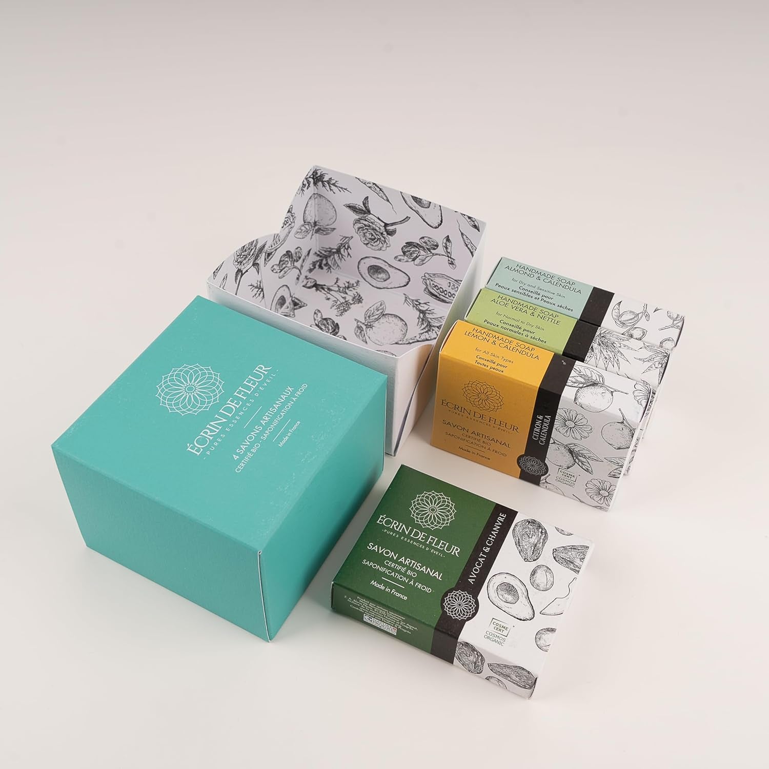 - Certified Organic Soap 4-Pack (4-Piece Soap Collection - Code 147)