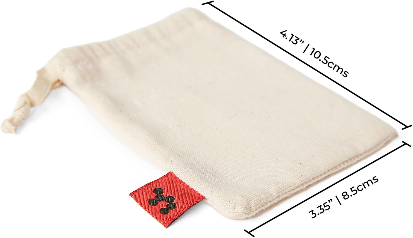 Nole Shampoo Bar Saver Bag - Beauty Bar Bag to Preserve Shampoo Bars | Shampoo Bar Holder | Soap Savers for Bar Soap