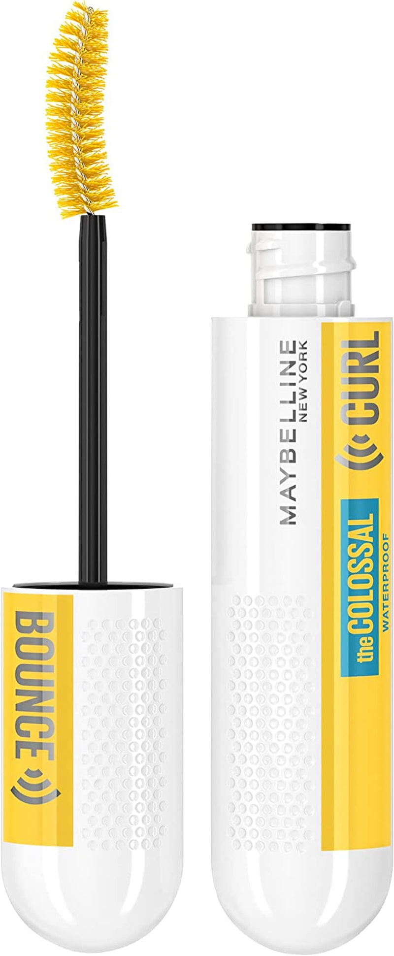 New York Colossal Curl Bounce Waterproof Mascara Makeup, Very Black, 9.76 Ml