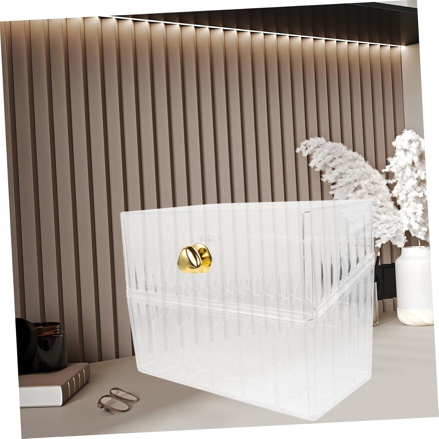 Lipstick Storage Box Desktop Makeup Organizers for Bedroom Vanity Table